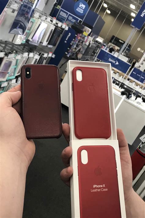 Just thought you guys might like to see how my Red Leather case aged