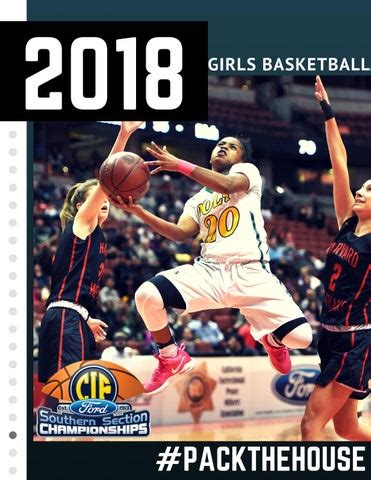 2018 Girls Basketball Program by CIF Southern Section - Issuu