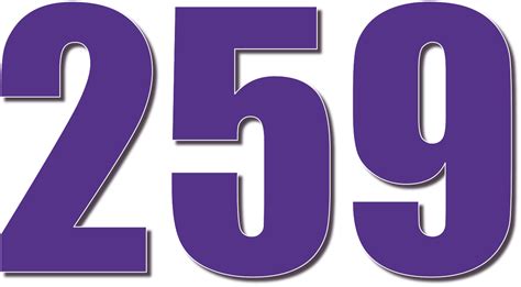 О числе 259 – двести пятьдесят девять, математические свойства, перевод ...