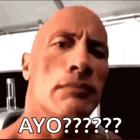 dwayne rock eyebrow ayo gif gifdbcom