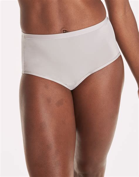 Hanes Women's Brief 3-Pack Fresh & Dry Leak Protection Liner Underwear