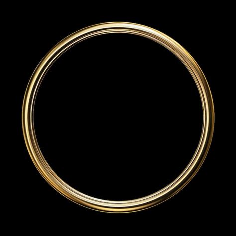 premium photo gilded elegance  gold frame