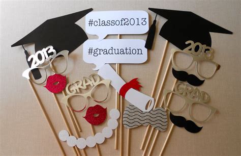 Graduation Photo Booth Props. Graduation Photos. Class of 2013. High ...