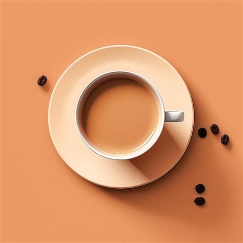 Premium AI Image | Minimalist coffee background