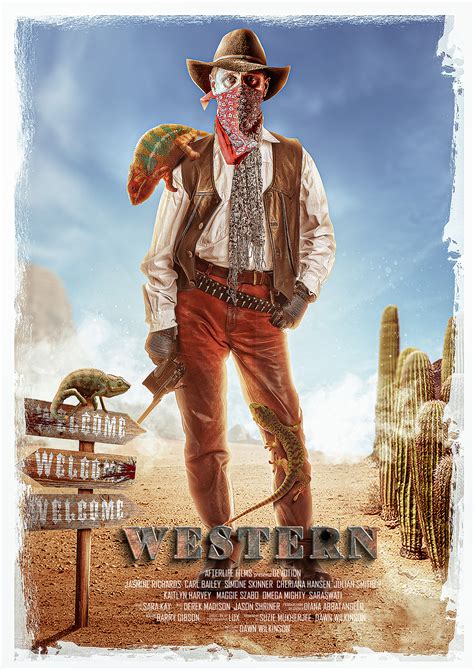 Western movie poster :: Behance