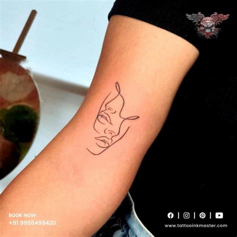 minimalistic strip tattoo  hand tattoo ink master