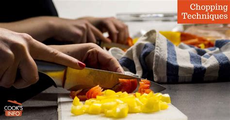 Chopping Techniques - CooksInfo