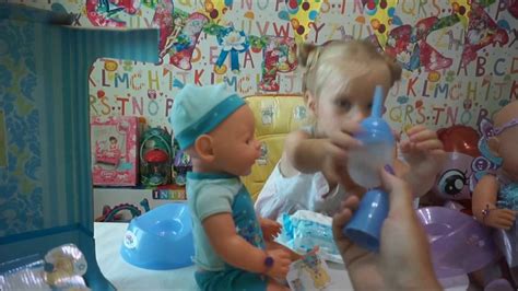 Кукла Беби Борн мальчик распаковка.Doll Baby Born boy unpacking. - YouTube