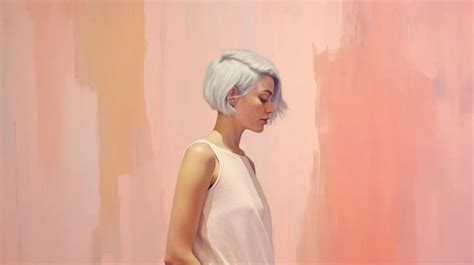 Premium AI Image | futuristic girl