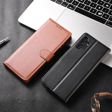 Кожаный чехол для Xiaomi Redmi Note 13, 12, 11S, 10, 10S, 9, 9S, 9T, 8T ...