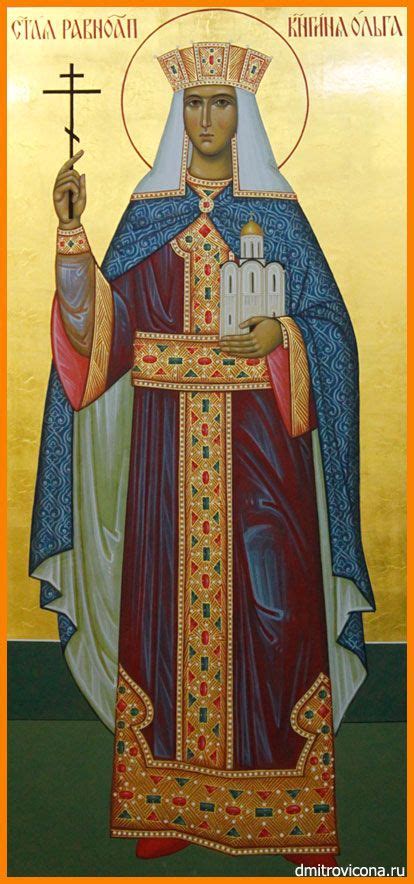 Pin en Heilige Olga van Kiev / Icons
