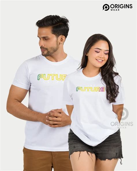 The Future Pure White Premium T-Shirts SriLanka