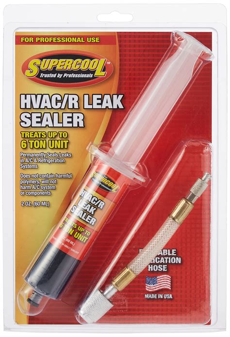Amazon.com: TSI Supercool 28399 HVAC Leak Stop Syringe with Application