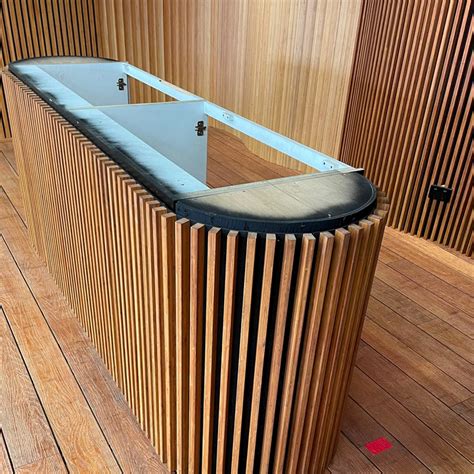 slated curved flat screen wall panels simple installation