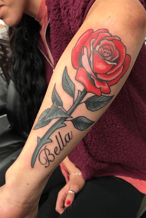 Belle Rose Tattoo