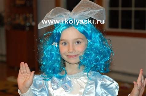 Костюм Мальвины с париком. Детский карнавальный костюм Мальвины фирмы ...