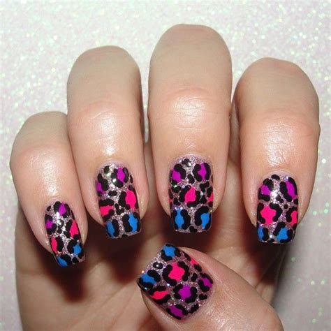 Katy Perry Inspired Leopard Print Nail Art