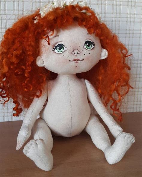 Малышка. Готовимся к одеванию. Текстильная кукла 22 см. #куклы #кукла # ...