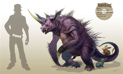 -Nidoking- by arvalis on DeviantArt