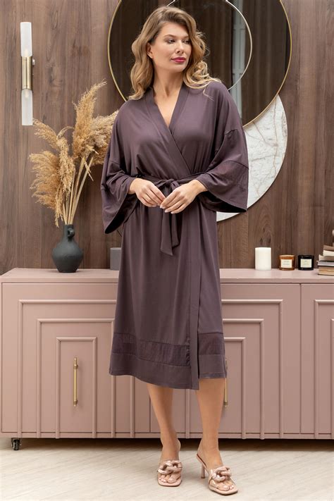 Халат женский AW22WJ355A Rosa Del Te купить в интернет-магазине Натали