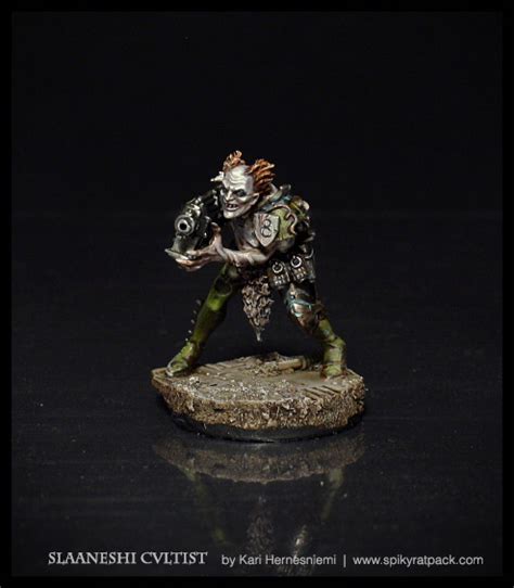 Spiky Rat Pack: Slaaneshi Cultist
