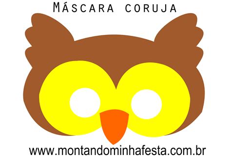 Mascaras De Animais Coloridas Para Imprimir E Recortar
