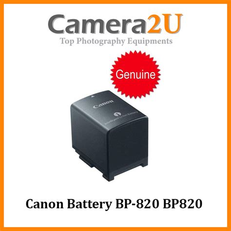 Canon Battery BP-820 BP820 for Canon XA11 XA30 XA35 XA40 XA45 XA50 XA55 ...