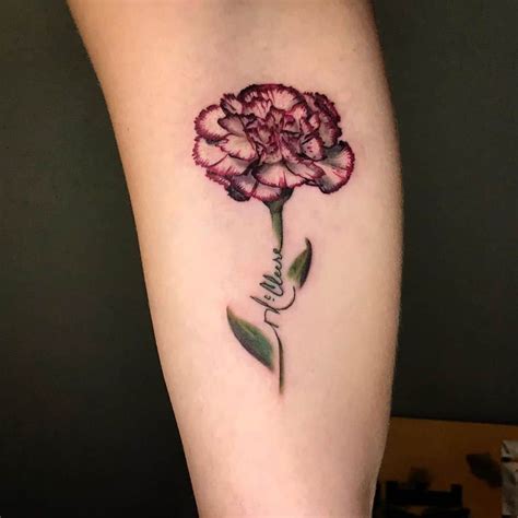 carnation tattoo outline  richard groves blog