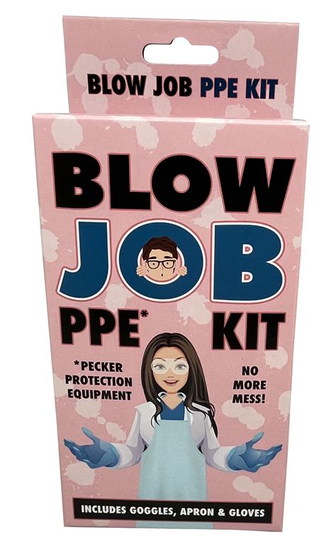 Blow Job PPE Kit - Naughty Gifts for Valentines Day — Diabolical Gifts UK