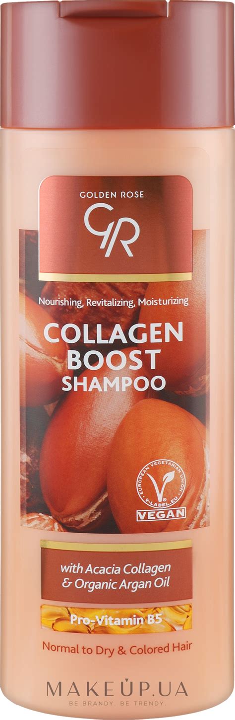 Golden Rose Collagen Boost Shampoo - Шампунь для волос с коллагеном ...