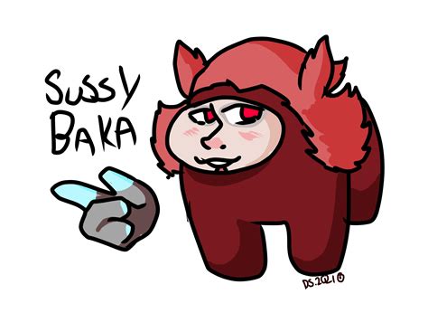 Sussy Baka good by WitheredScales on DeviantArt