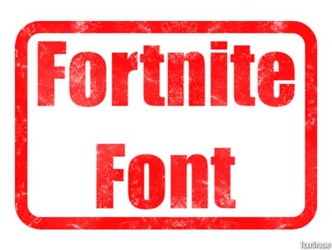 Fortnite Font Text Effect and Logo Design Font