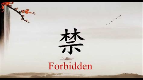 Forbidden (禁): Story behind Chinese characters ( 8/22) - YouTube