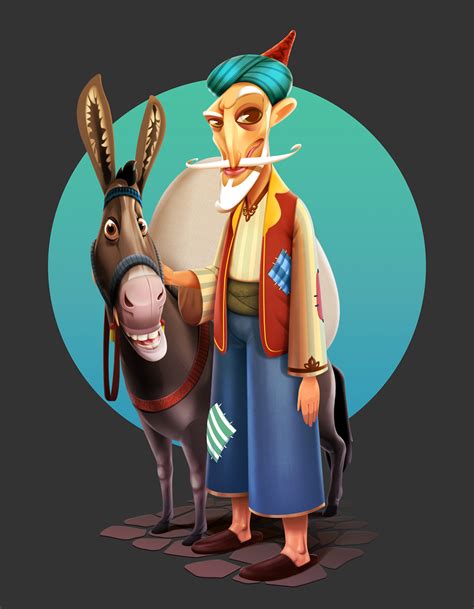 Joha and his donkey on Behance