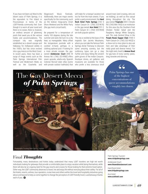 Top 3 LGBT-Friendly Travel Destinations This Season - Luxe Getaways
