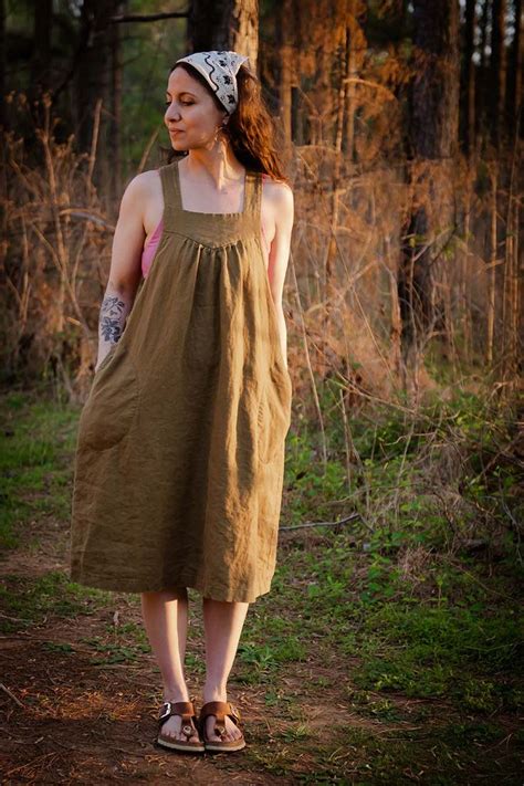 Petrichor Pinafore Pattern - Sew Liberated in 2024 | Pinafore pattern ...