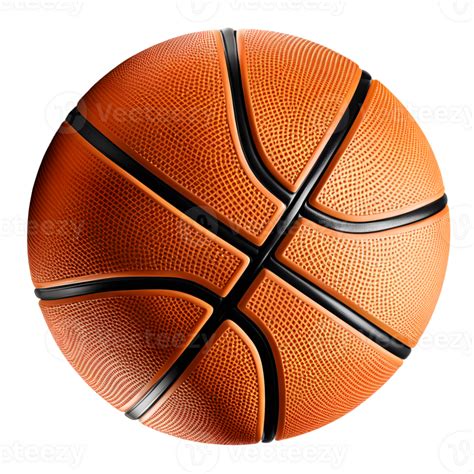 AI generated Basketball Ball Isolated on Transparent Background ...