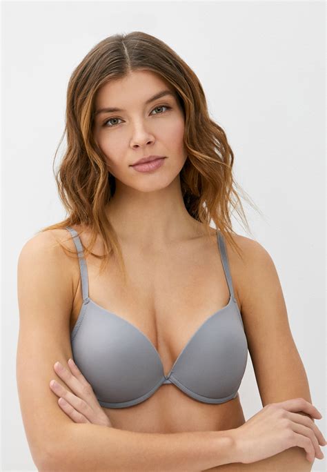 Бюстгальтер Tezenis Los Angeles, цвет: серый, MP002XW03ZYD — купить в ...