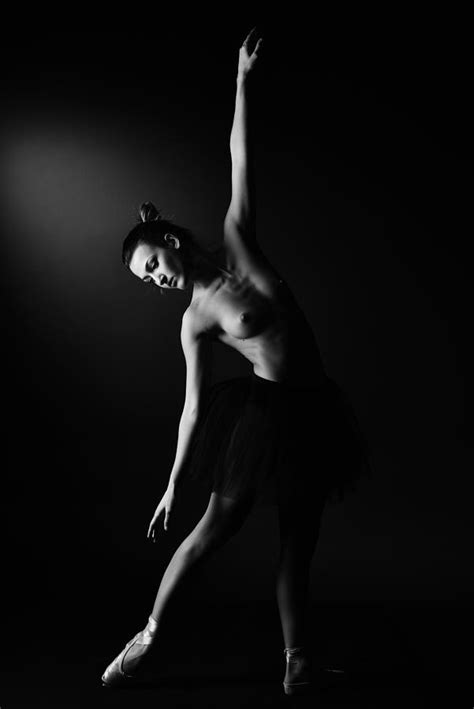 ballerina dancer  topless posing photograph  alessandro della torre