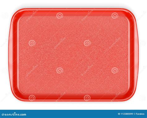 red plastic food tray royalty  cartoon cartoondealercom