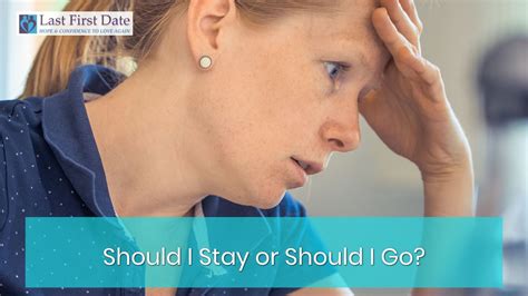 [PODCAST] Should I Stay or Should I Go? - Last First Date | Last First Date