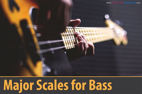 major scale  bass major scale bass tab patterns notation  keys