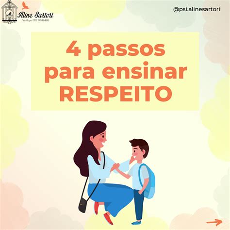 Mantenha O Respeito - 4 Passos para ensinar RESPEITO