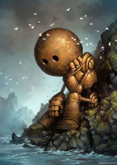 These Sad Robot Paintings Will Tug At Your Coronary Circuits - Neatorama