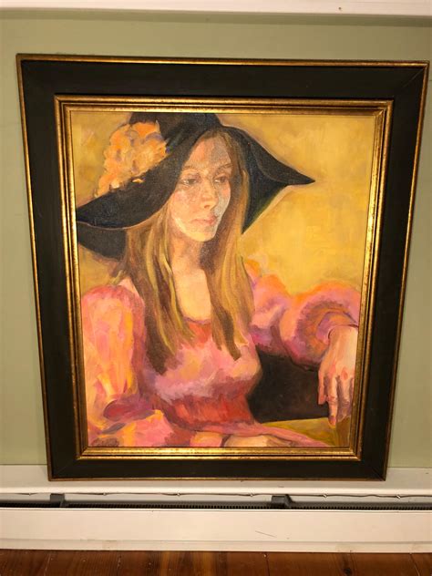 joni mitchell style portrait  peggy calvart  sale  stdibs