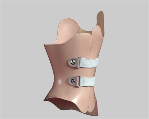 Корсет для сколиоза 3D Модель $5 - .unknown .fbx - Free3D