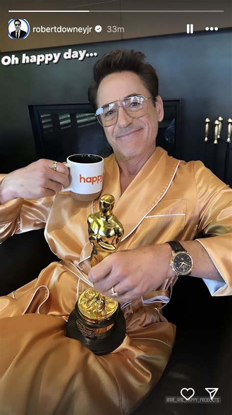 Robert Downey Jr. Celebrates His First Oscar Win On Social Media, And I