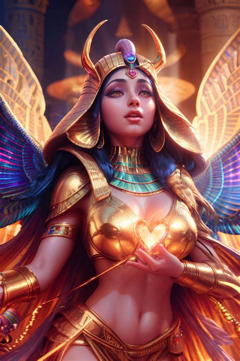 Goddess of Love Hathor by AISmart on DeviantArt