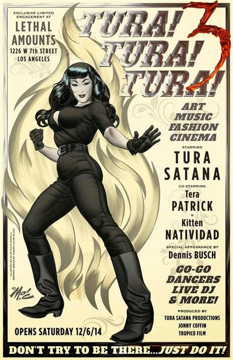Mitch O'Connell: Tura Satana! Decades of Drawing the Fastest Pussycat!