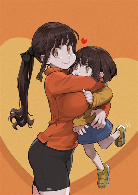 big sister and little sister (original) drawn by jun_(navigavi) | Danbooru